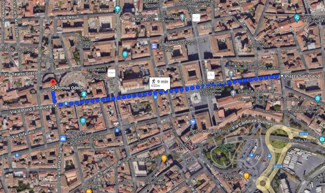 Domus Odeon La Casa Nel Parco Archeologico Di Catania Διαμέρισμα Εξωτερικό φωτογραφία